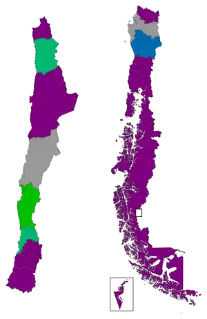 Elecciones de gobernadores regionales de Chile de 2021