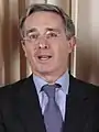 Álvaro Uribe Vélez39.º (2002-2010)70&nbsp;años