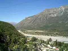 Pueblo de Armerillo, en el sector alto de la comuna.