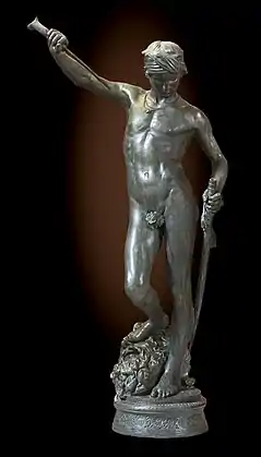 Antonin Mercié, David, 1871. Musée d'Orsay, París.