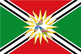 Bandera de Santo Domingo de los Tsáchilas