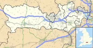 Crowthorne ubicada en Berkshire