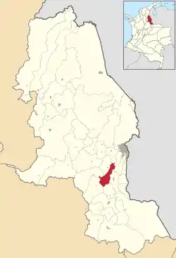 Bochalema ubicada en Norte de Santander