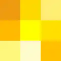 Color amarillo o dorado