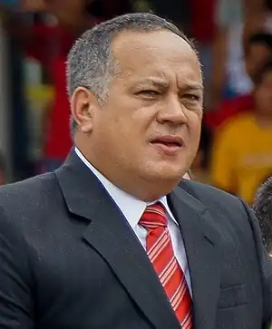 Diosdado Cabello Rondón,(60 años)13 al 14 de abril de 2002 (interino)Diputado a la Asamblea Nacional de Venezuela