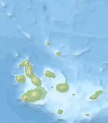 Isla Isabela ubicada en Islas Galápagos