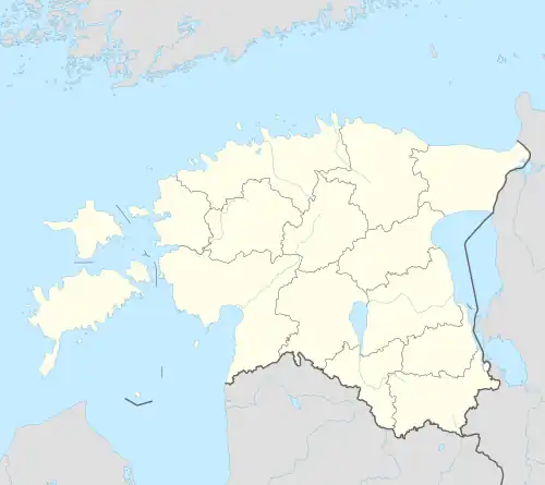 Põlva ubicada en Estonia