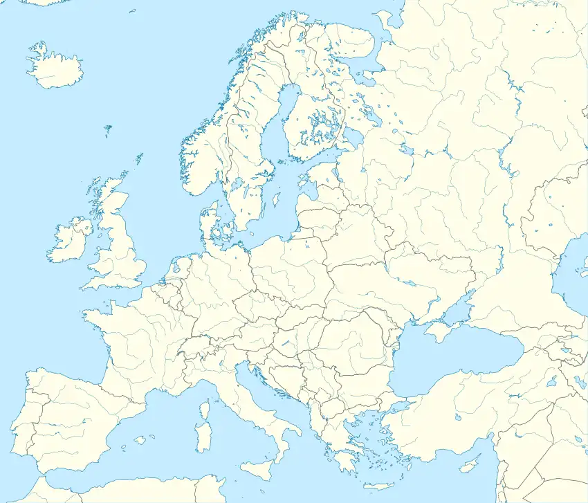 Berlín ubicada en Europa