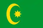 Bandera otomana religiosa o Bandera del Califato 1793-1844
