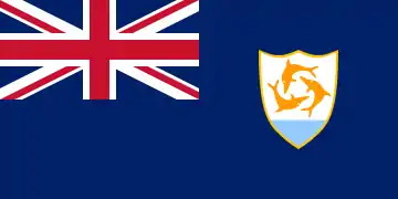Bandera de Anguila