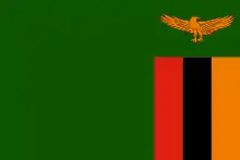 Bandera de Zambia