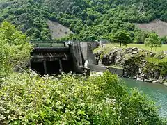 Presa de Plan d'Arem, antes de Fos