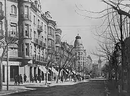 Calle de Ordoño II en el siglo&nbsp;XX