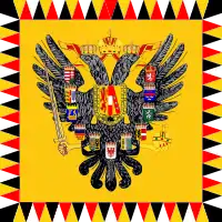 Estandarte del Emperador (versión usada durante la mayor parte del siglo XIX)