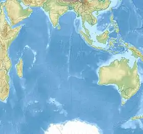 Isla Tromelin ubicada en Océano Índico