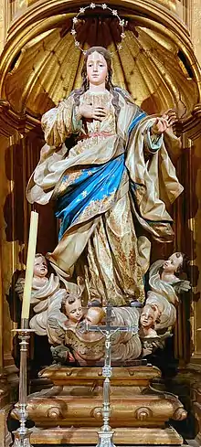 Inmaculada Concepción, Catedral de Orense, s. XVIII.