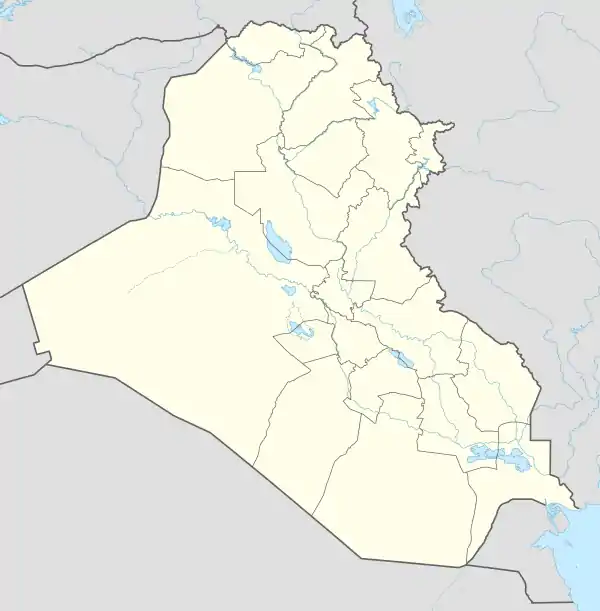 Bagdad ubicada en Irak