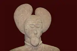 Cabeza de guerrero de Glauberg (Alemania).