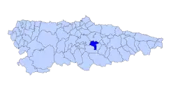 Extensión del concejo en Asturias