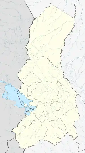 La Paz ubicada en Departamento de La Paz (Bolivia)