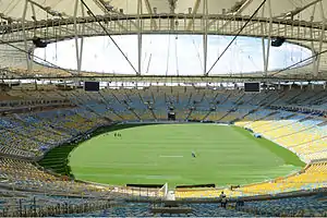 Estadio Maracaná (Brasil), lugar donde se celebró las finales de los mundiales de 1950 y 2014.