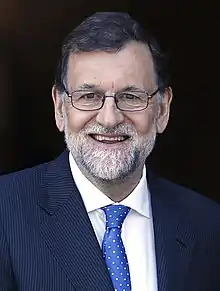 Mariano Rajoy6.º (2011-2018)27 de marzo de 1955 (68 años)