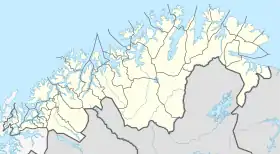 Hammerfest ubicada en Troms og Finnmark