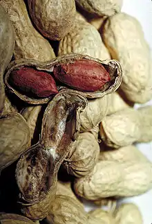 Cacahuate: 184 ton