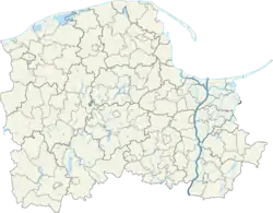 Gdynia ubicada en Voivodato de Pomerania