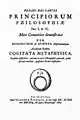 Principios de filosofía de Descartes (PPC).