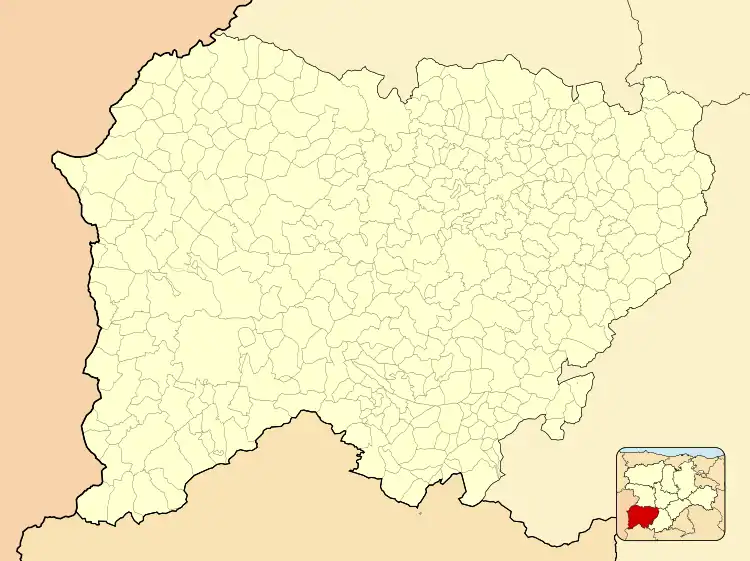 Vitigudino ubicada en la provincia de Salamanca