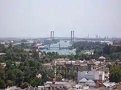 El puente del Centenario, Sevilla.