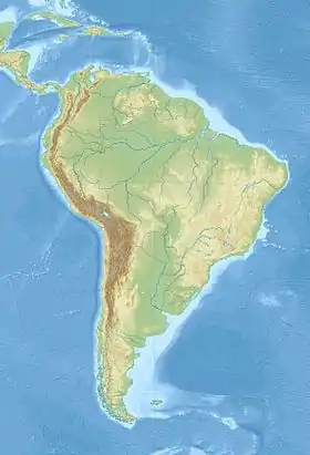 Lago de Maracaibo ubicada en América del Sur