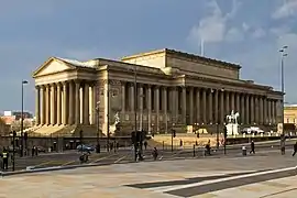 H. Elmes y C.R. Cockerell, St George's Hall, Liverpool