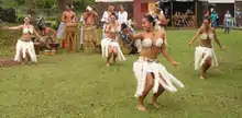 Bailarinas de Isla de Pascua