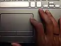 Panel táctil de una computadora portátil.