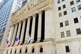 Edificio de la Bolsa de Nueva York