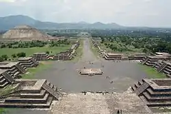 Zona arqueológica de Teotihuacan.
