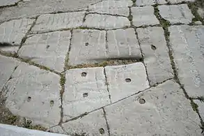 Vía enlosada del siglo&nbsp;IV