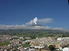 Vista aérea de Pasto