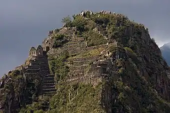 Estucturas en Huayna Picchu